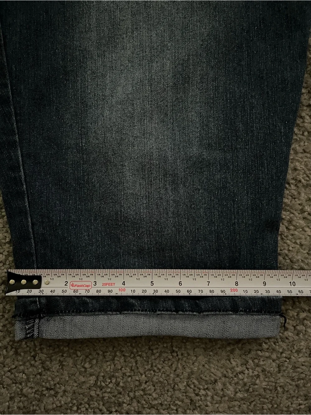 Baccini Blue Stretch Denim Shorts Size 18W - Picture 6 of 7